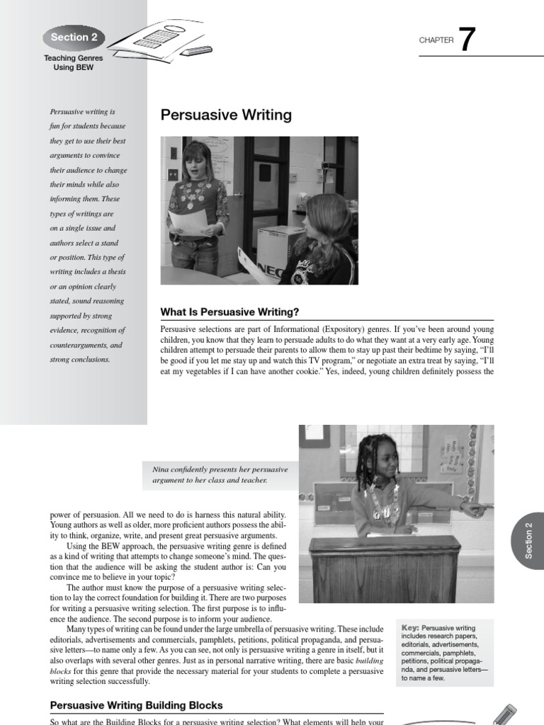 Teaching Persuasive Writing Techniques | PDF | Persuasion | Audience