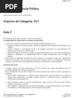 Resumo de Ciencia Politica