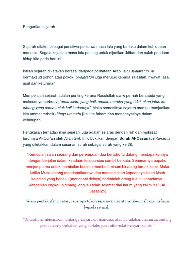 Pengertian Sejarah 2 Pdf