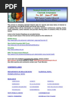 Download Mental Health Bulletin No 207 June 8th 2009 by Health Library SN16292915 doc pdf