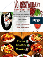 More Common Italian Foods and Dishes Include All Types of Pasta & Pizza! Enjoy Dining!!!