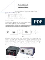 2.Electronic Science II_Exp-2