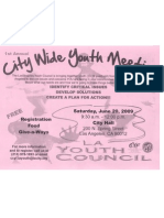 City Wide Youth Meeting