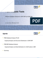 PBS Analysis Tools for ERP and BI