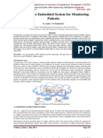 An Adaptive Embedded System For Monitoring Patients