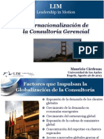 Internacionalizacion de La Consultoria - 2013