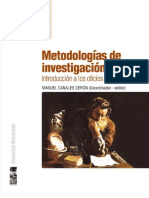 Metodologías de Investigación Social - Manuel Canales
