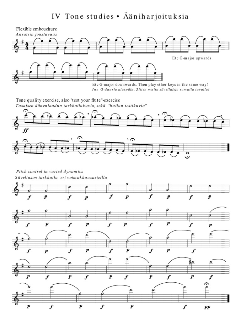 Basic Flute Technique 3