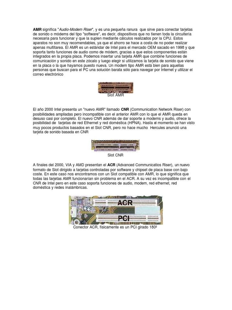 SLOS AMR, CNR y ACR | PDF