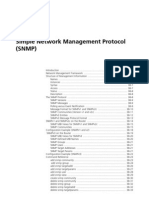 Simple Network Management Protocol
(SNMP)
