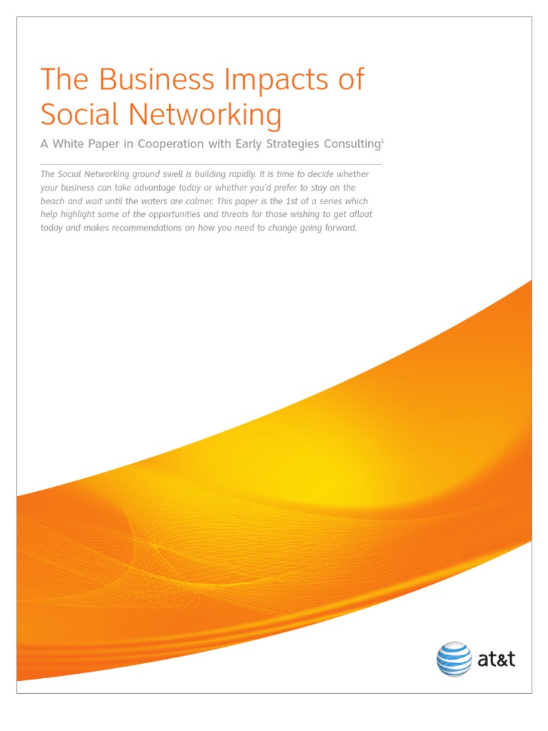 The Business Impacts of Social Networking | PDF