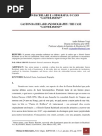 Voigt a Bachelard e a Biografia o Caso Lautrc3a9amont