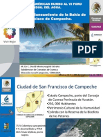 Gestión para El Saneamiento de La Bahía de San Francisco de Campeche, David Montcouquiol