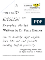 Barnes Method English @ Examples Method Metodo Do Exemplos