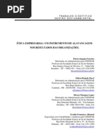 1800040-2005-03 - Etica Empresarial - Um Instrumento de Alavancagem Nos Resultados Das Organizacoes
