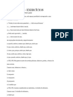 Exercicios de conjunçoes portugues