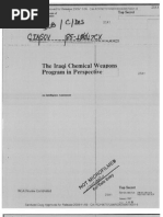 Intelligence Assessment of Iraqi Chemical Weapons Program