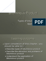 Bituminous Product