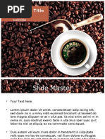 Download Starbucks Coffee Powerpoint Template by Presentation Templates SN163060975 doc pdf