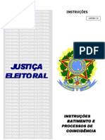 Instrucoes Batimento e Processos de Coincidencias