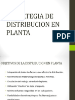 Estrategia de Distribucion en Planta