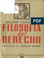 Filosofia Del Derecho - Federico Hegel