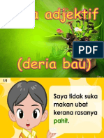 Kata Adjektif (Deria Bau)