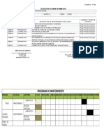 Formato Bitacora de Mantenimienta Maquinas