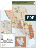 Sonoma County Sheriff's Office Zone Map