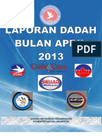 Laporan Dadah Bulan April 2013