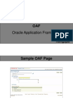 Oracle Application Framework: Ramgopal