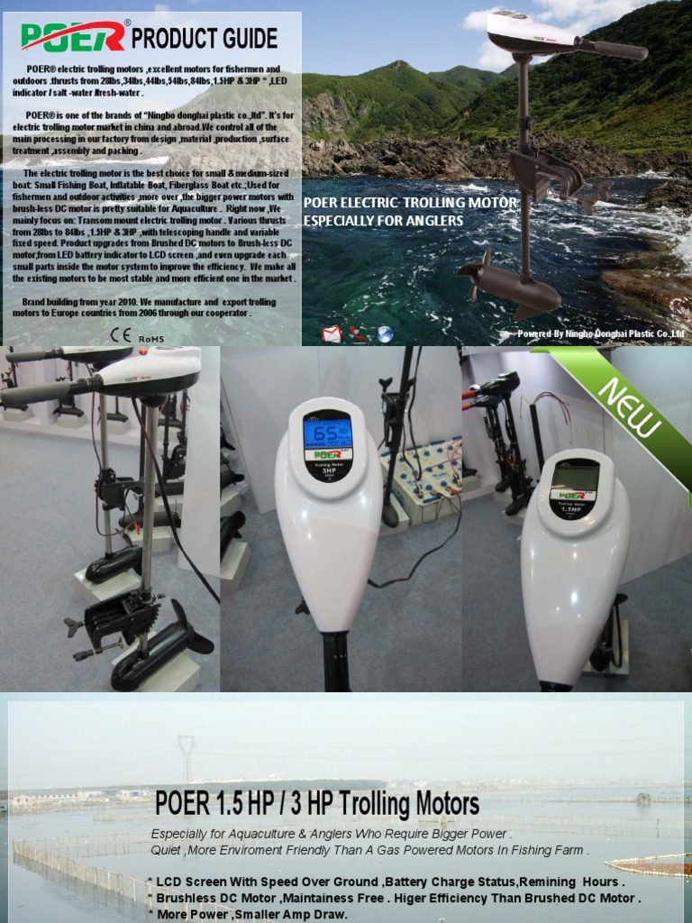 Poer Trolling Motor Booklet Pdf Engines Corrosion