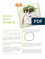 Bunny Door Hanging