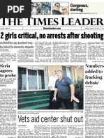 Times Leader 06-05-2013 | PDF | Malaria | Recep Tayyip Erdoğan