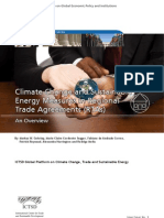 Climate Change and Sustainable Energy Measures in Regional Trade Agreements (RTAs)