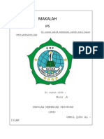 Makalah: Di Susun Untuk Memenuhi Salah Satu Tugas Mata Pelajarn Ips