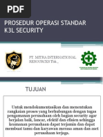 Download ProsedurOperasiStandark3lSecuritybyZahraMosthafaviSN163124809 doc pdf