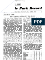 Park Record: Ollllllpic