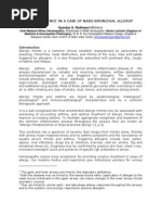 Download MY EXPERIENCE IN A CASE OF NASO-BRONCHIAL ALLERGY by Homoeopathic Pulse  SN163127421 doc pdf