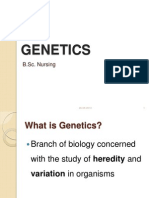 Genetics: B.Sc. Nursing