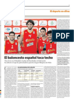 El Baloncesto Español Toca Techo: El Deporte en Cifras