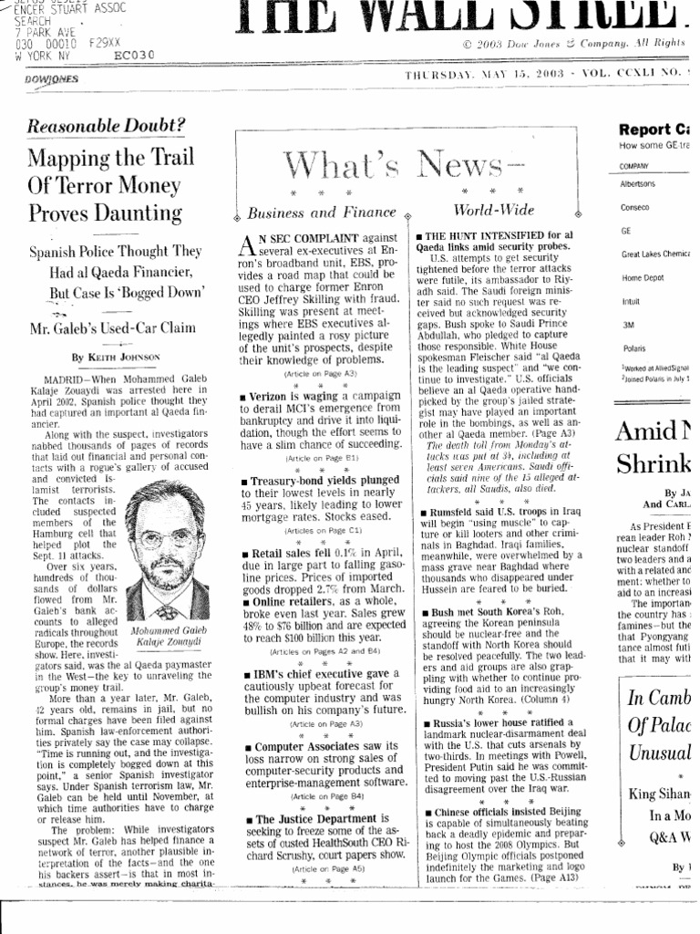 T4 B8 Johnson FDR 51503 Keith Johnson Article 1st PG Scanned For