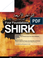 Four Foureligiousndations of Shirk PDF