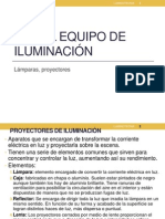 Ut3. EL EQUIPO DE ILUMINACIÓN