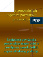 Agroekoloski Uvjeti U Povrcarskoj Proizvodnji