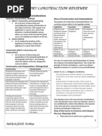 Statutory Construction Reviewer