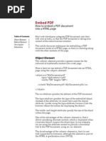 Embed PDF