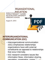 Interorganizational Communication