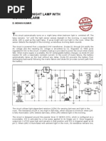 Automatic Night Lamp With