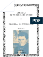 Baroja Pio - Memorias de Un Hombre de Accion 21 - Cronica Escandalosa